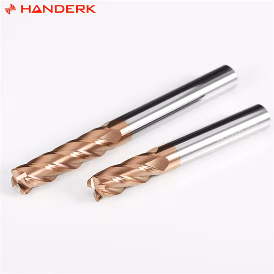 Wholesale Prices HRC55 Solid Carbide Milling Cutter Corner Rounding CNC Machine