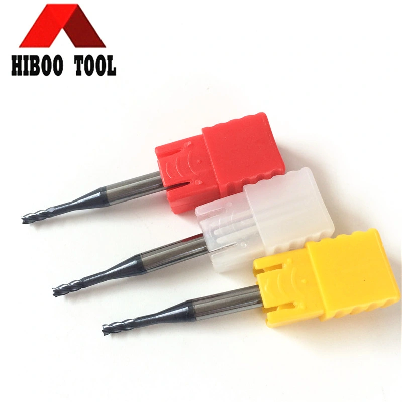 Hotsale HRC55 Coated Solid Carbide Long Neck End Mill for CNC Machine