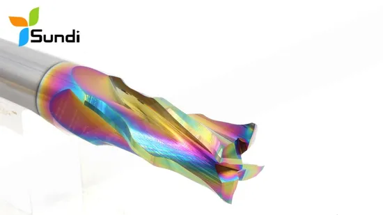 6mm 超硬コーナーラウンドカッター CNC ルータービット 4 フルート 金属用