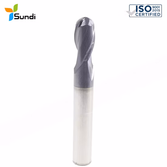 BFL インチ球面テーパーチップ木材用超硬ソリッドエンドミル